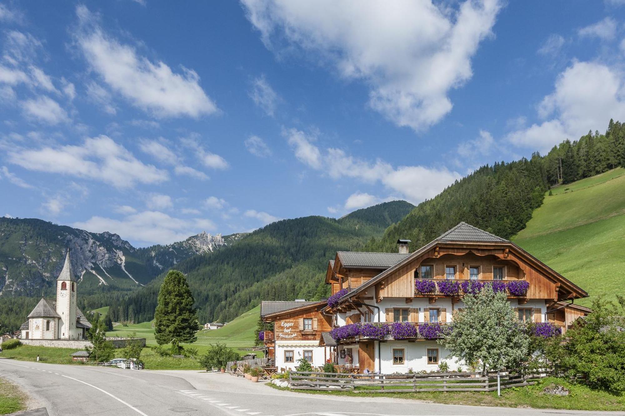 Speckstube Eggerhof Villa Braies  Kültér fotó